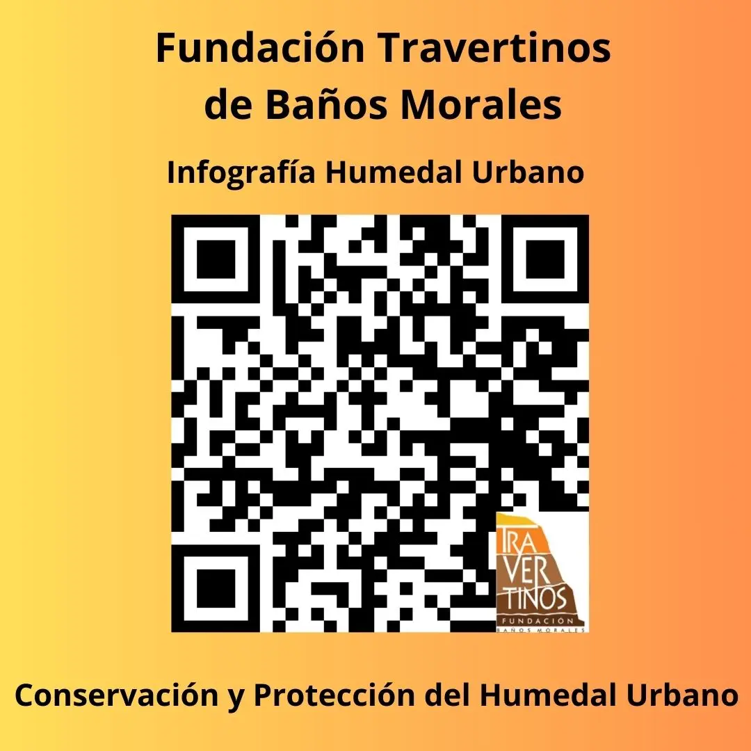 Fundación Travertinos QR infografia